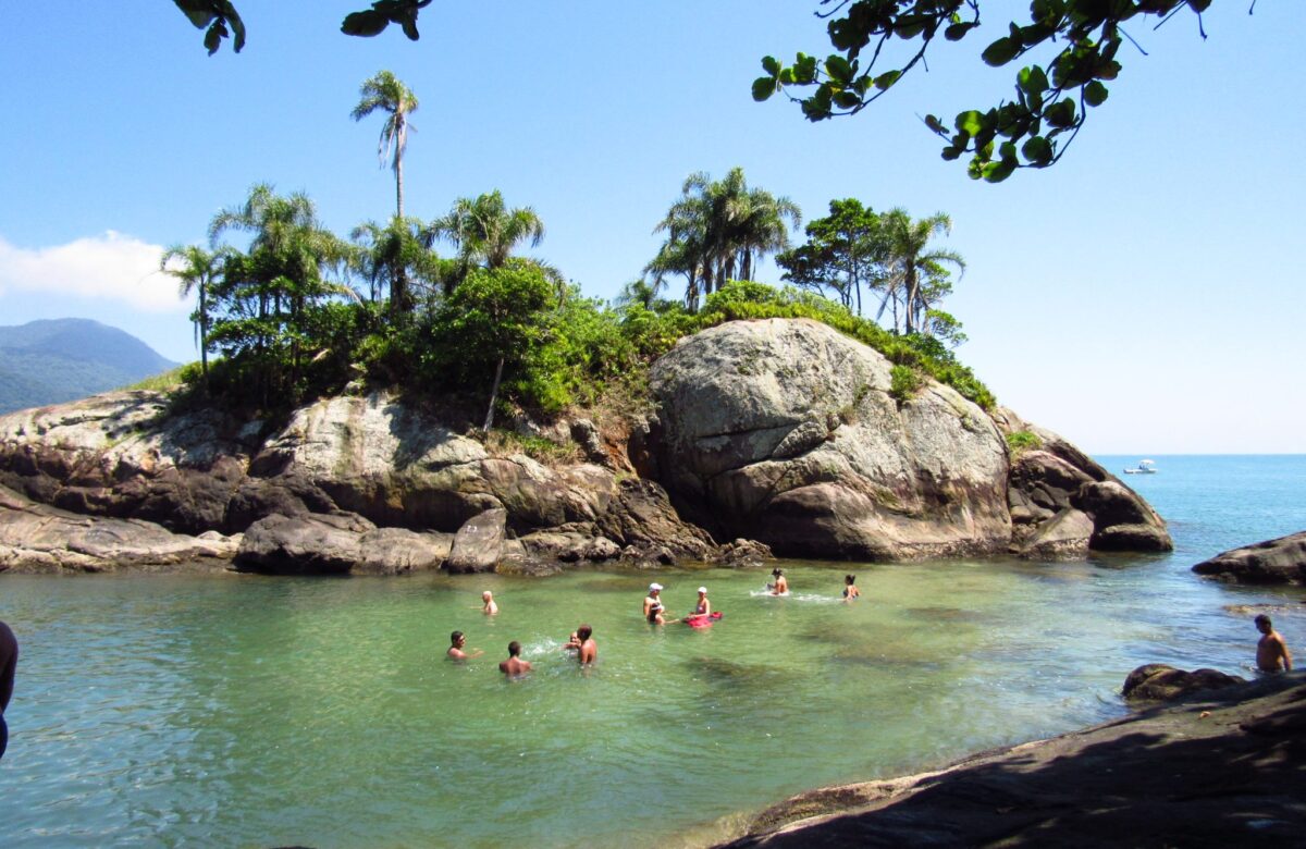 Ilha do Guaraú em Peruíbe