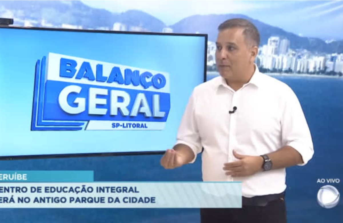 Prefeito de Peruíbe é entrevistado