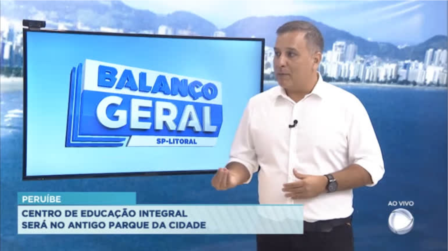 Prefeito de Peruíbe é entrevistado