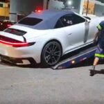 PM apreende Porsche e Camaro de influenciadores durante racha em Peruíbe