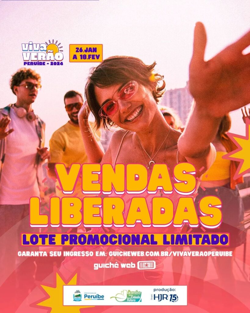 Viva Verão Peruíbe 2023 - Vendas liberadas